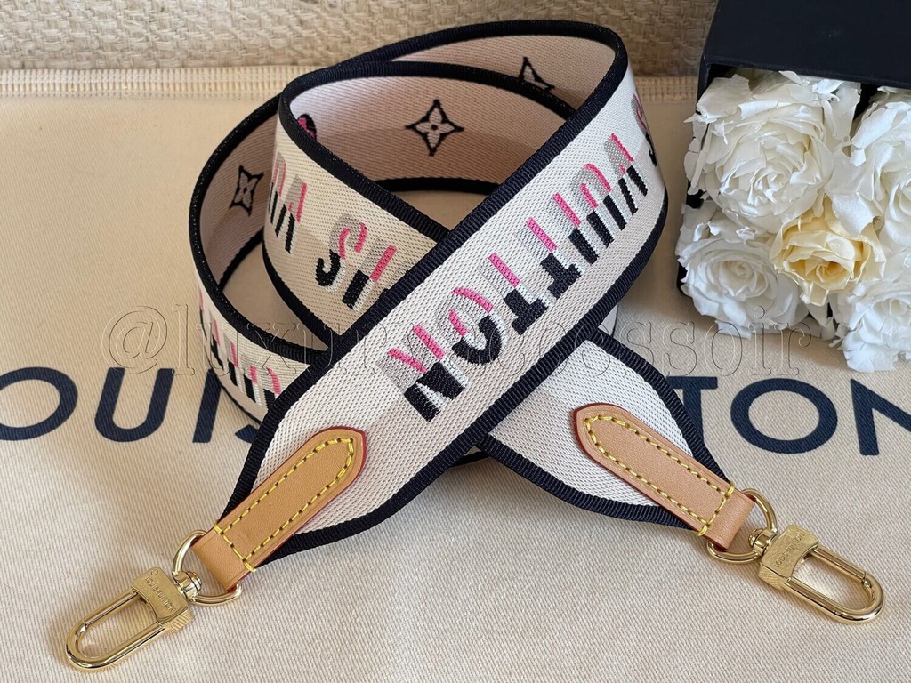 Louis vuitton bandouliere strap pink hotsell